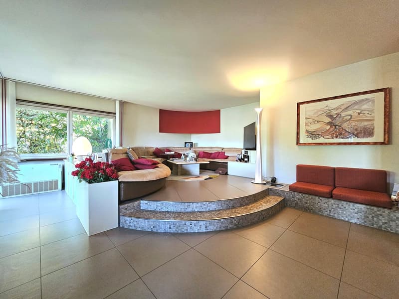 Mendrisio: Delicious single-family semi-detached house with splendid garden and panoramic view (7)