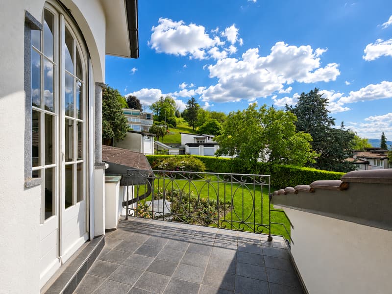 Mendrisio: Prächtige Einfamilienvilla mit großem Garten und dominierendem Blick (5)