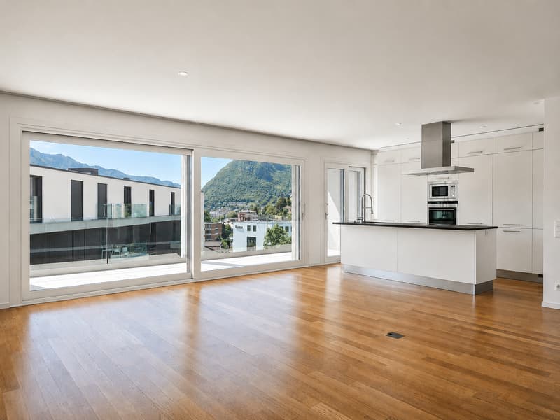 Massagno: Modernes und raffiniertes 3.5-Zimmer-Apartment in exklusiver Residenz mit Wellnessbereich (4)