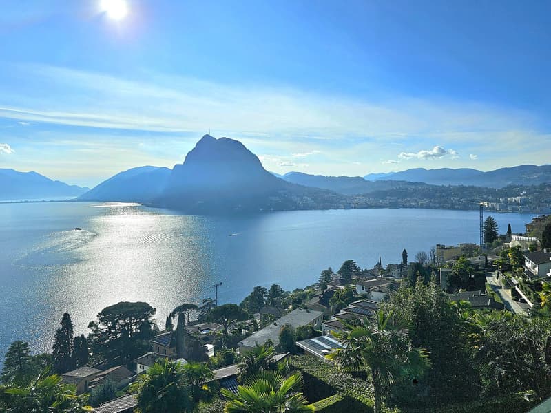 Ruvigliana: Luxurious 5.5-room apartment with enchanting lake view, private garden and terraces (4)