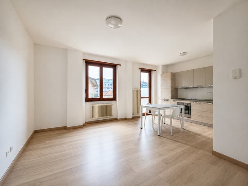 Chiasso: Location d'un appartement de 2.5 pièces rénové et lumineux en centre-ville (2)