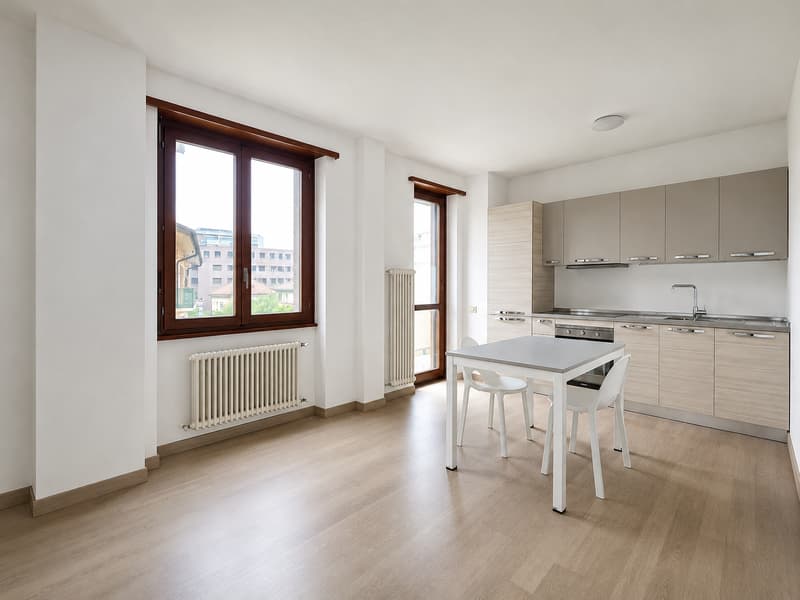 Chiasso: Location d'un appartement de 2.5 pièces rénové et lumineux en centre-ville (3)