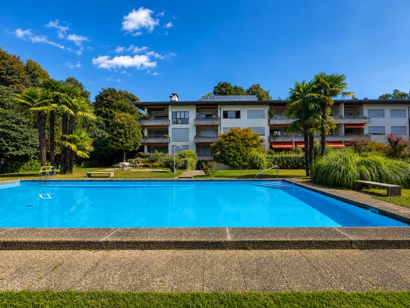 Ponte Capriasca: Elegante 2-Zimmer-Wohnung mit herrlicher Terrasse und Gemeinschaftspool (11)