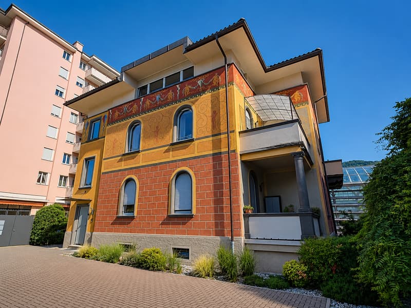 Chiasso: Affittasi moderno appartamento 4.5 locali in villa storica rinnovata (5)