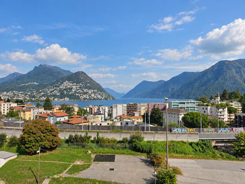 Lugano: Rinnovato 2.5 locali ultimo piano con splendida vista lago (1)