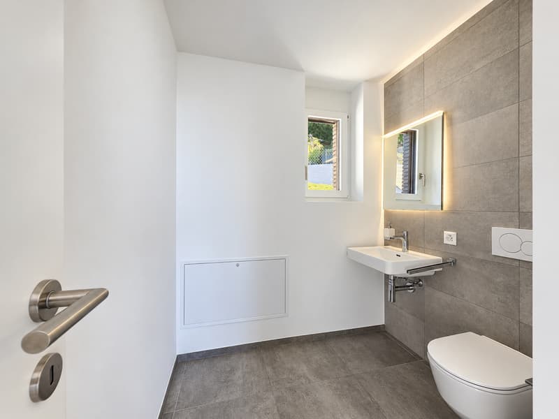 Sagno: Splendida casa unifamiliare contigua di recente edificazione con vista dominante (12)