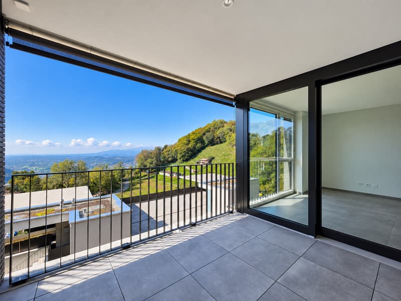 Sagno: Splendida casa unifamiliare contigua di recente edificazione con vista dominante (2)