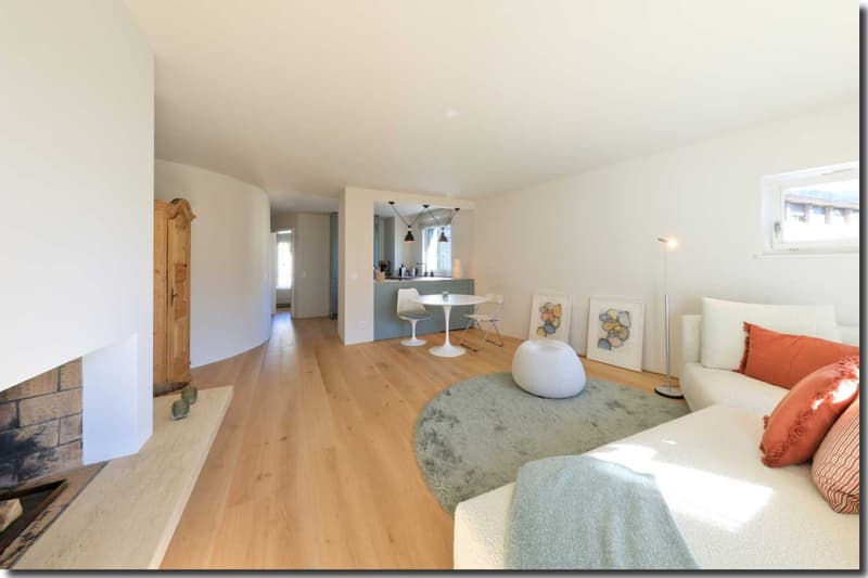 Modernes Design im historischen Ortskern, 2-Zimmerwohnung, 100 m vom See entfernt (7)