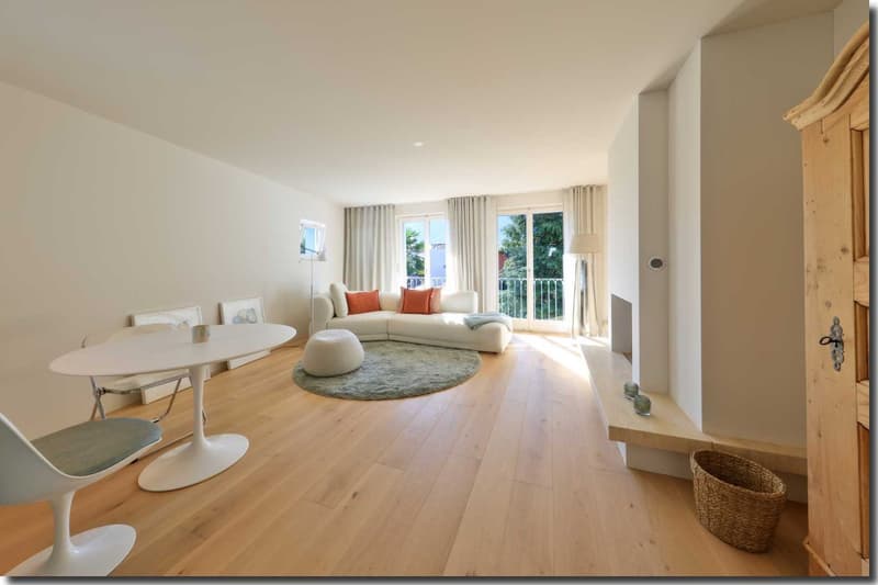 Modernes Design im historischen Ortskern, 2-Zimmerwohnung, 100 m vom See entfernt (3)