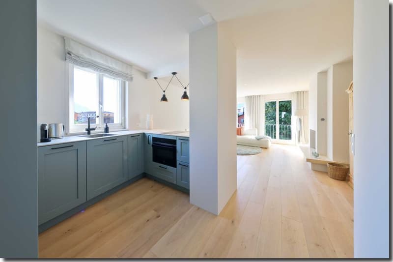 Modernes Design im historischen Ortskern, 2-Zimmerwohnung, 100 m vom See entfernt (9)