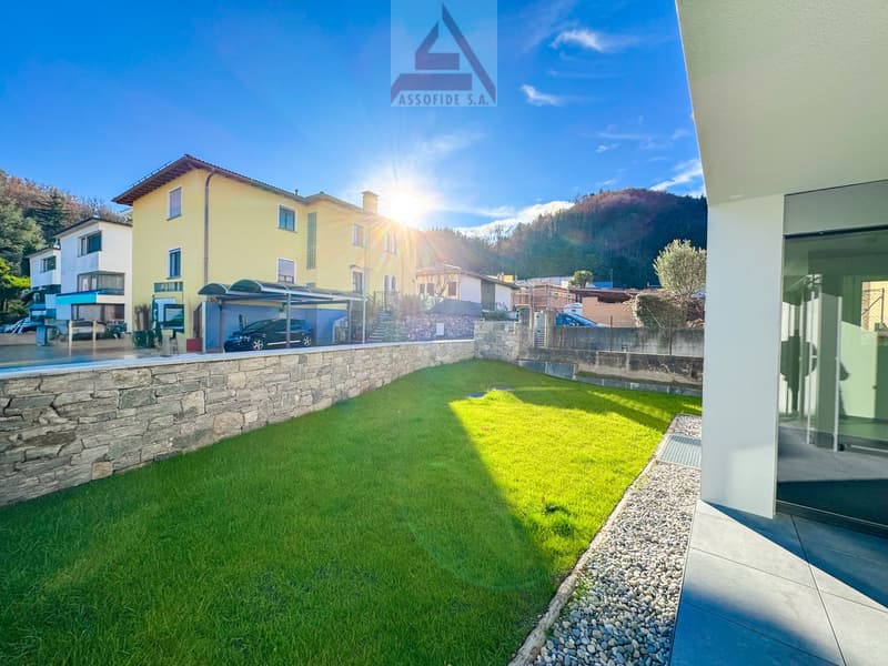 4.5 locali con giardino / 4.5 - Zimmerwohnung mit Garten (4)