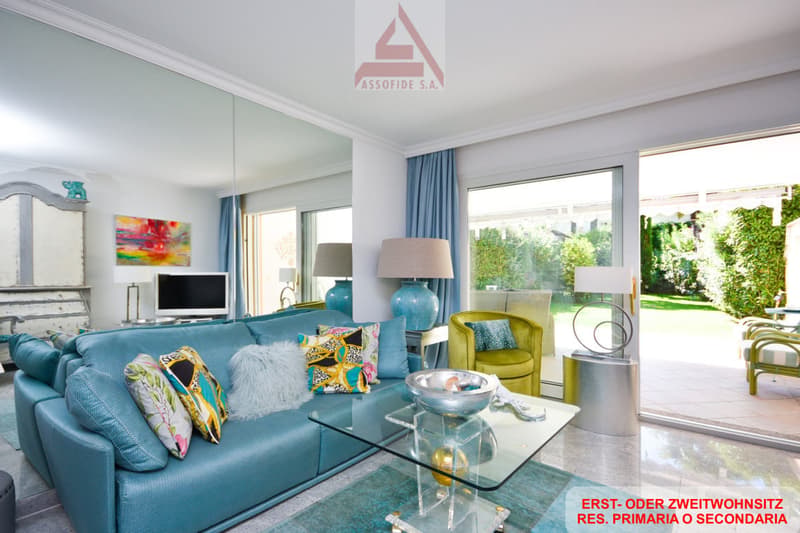 Elegante appartamento con giardino / Elegante Wohnung mit Garten (1)