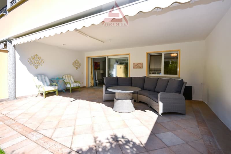 Elegante appartamento con giardino / Elegante Wohnung mit Garten (2)