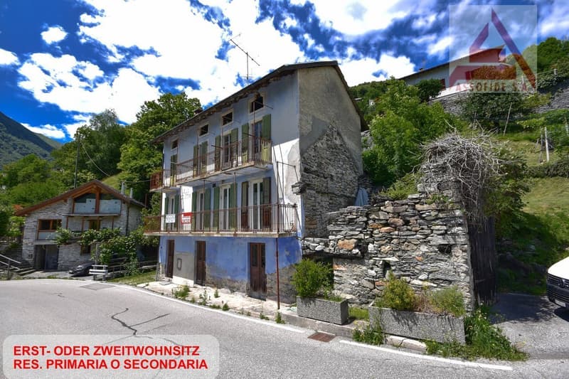 Tessinerhaus zum Renovieren / Casa ticinese da rinnovare (1)