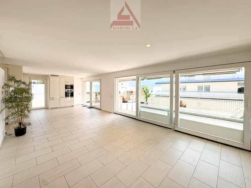 Attico con terrazza panoramica / Attika-Wohnung mit Panoramaterrasse (5)