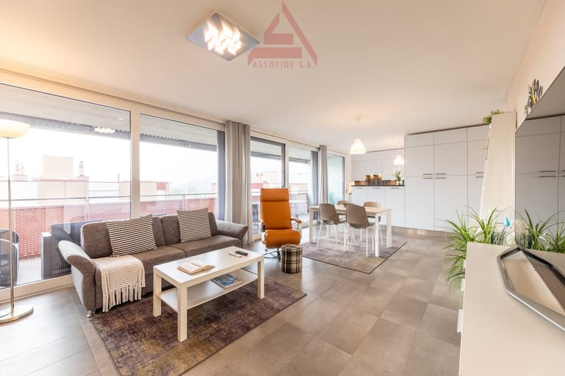 3.5 locali moderno e luminoso / 3.5-Zimmer-Wohnung, modern und sonnig (2)
