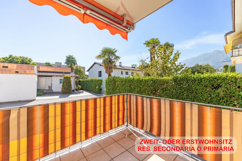 Accogliente appartamento di 3.5 locali ad Ascona / Gemütliche 3.5-Zimmer-Wohnung in Ascona (1)