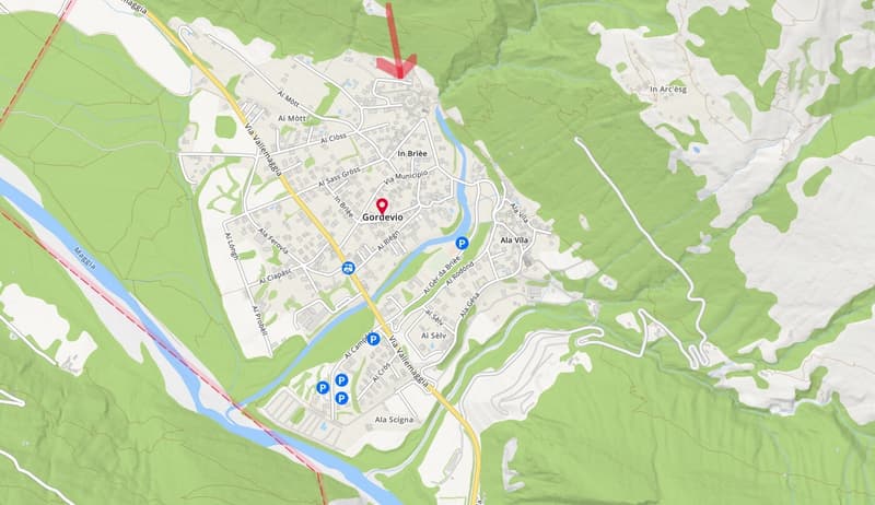 Sale of building land in Gordevio (3)
