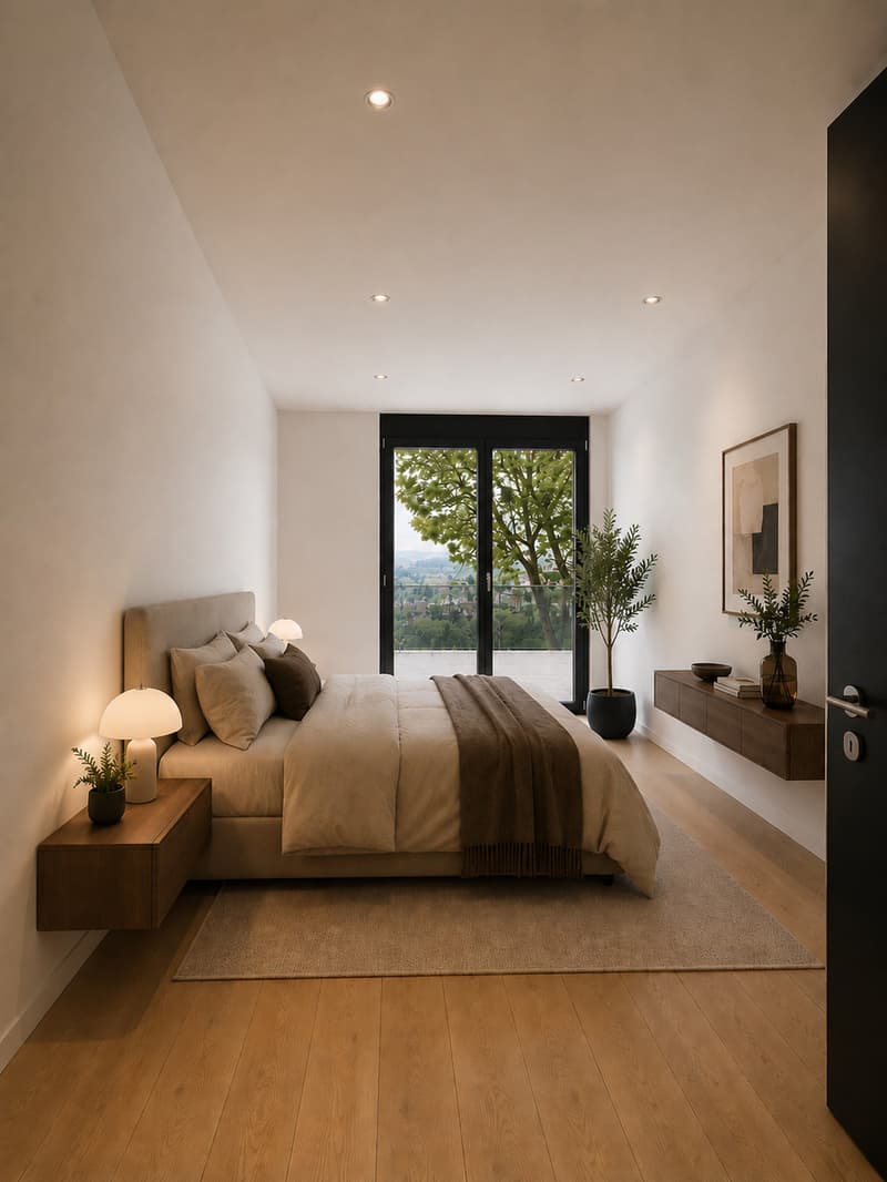 Visualisierung Schlafzimmer