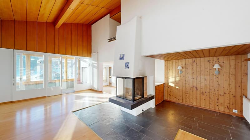 A contatto con la natura: casa familiare a Davos Laret (13)