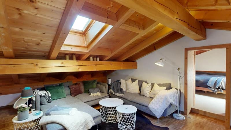 Vivere in un'atmosfera idilliaca in una posizione molto richiesta - Casa multifamiliare affascinante a Klosters (12)