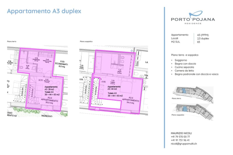 Moderno duplex - 3.5 locali / A3 - PPP4 (10)