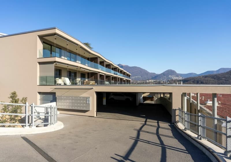 Apartment in the Residenza Querciabella in Bioggio with Lake View (2)
