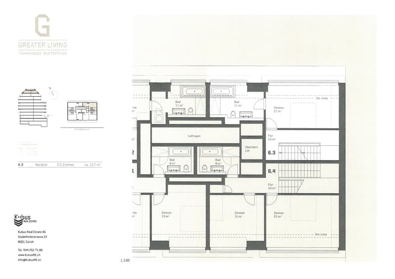 TOWNHOUSE Winterthur - Exklusive 2,5-Zimmer-Attika-Dachmaisonettewohnung (2)