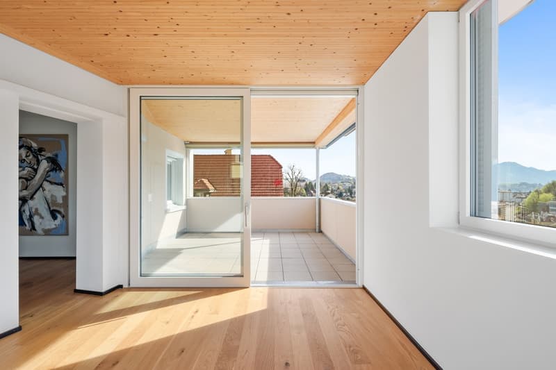Helle 3-Zimmer-Wohnung mit Balkon und herrlicher Aussicht in Luzern (4)