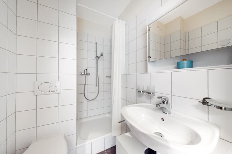 Charmant studio meublé de 1.5 pièces avec balcon à Genève (11)