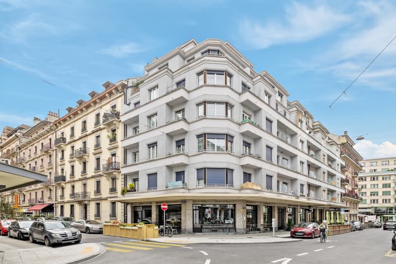 Charmant studio meublé de 1.5 pièces avec balcon à Genève (6)