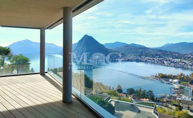 Lugano, Aldesago: Nuovo appartamento vista lago, 2 locali (2)