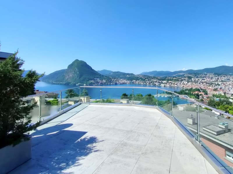 Lugano Ruvigliana: Villa moderna ristrutturata vista lago (13)