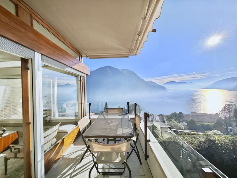 Lugano, Castagnola: Appartamento vista lago ristrutturato, anche 2° residenza, 3.5 locali (1)