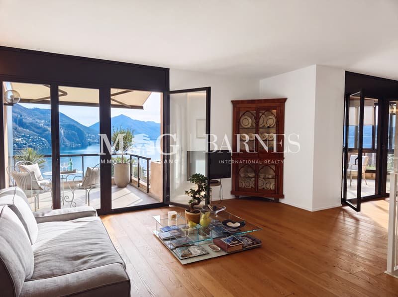 Lugano, Castagnola: Appartamento duplex 5 locali con vista lago (5)