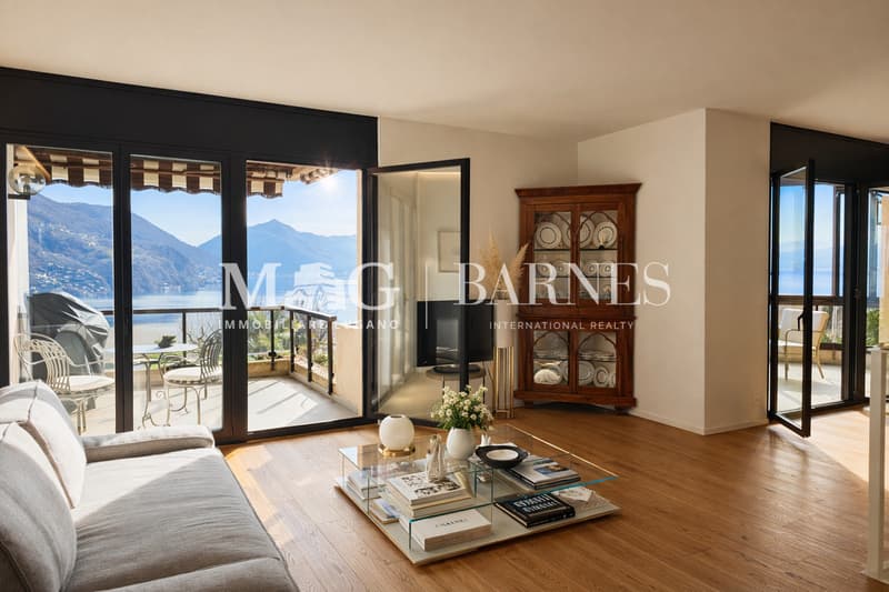 Lugano, Castagnola: Appartamento duplex 5 locali con vista lago (3)