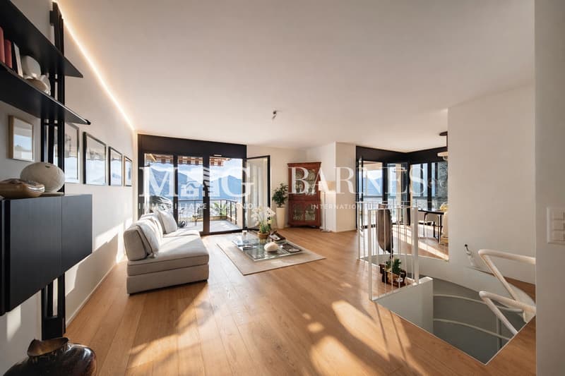 Lugano, Castagnola: Appartamento duplex 5 locali con vista lago (2)