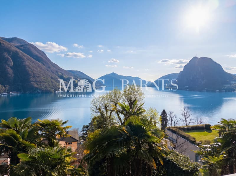 Lugano, Castagnola: Appartamento duplex 5 locali con vista lago (1)