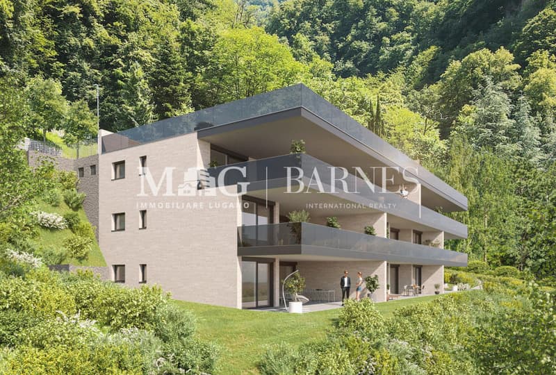 Lugano, Pregassona: Nuovo attico 4.5 locali con grande terrazza (5)