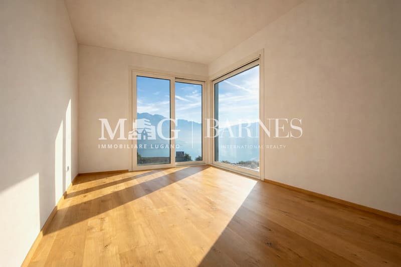 Lugano, Carona: Appartamento 4.5 locali con giardino e vista lago (3)