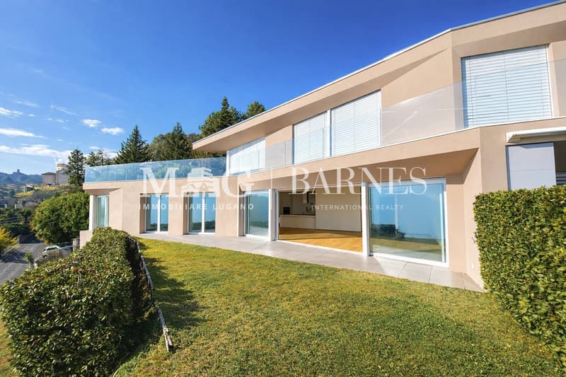 Lugano, Carona: Appartamento 4.5 locali con giardino e vista lago (2)