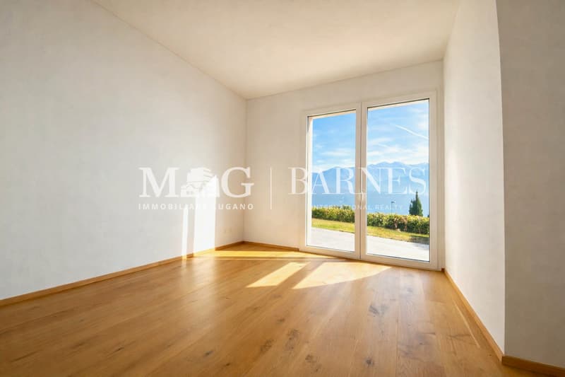 Lugano, Carona: Appartamento 4.5 locali con giardino e vista lago (5)