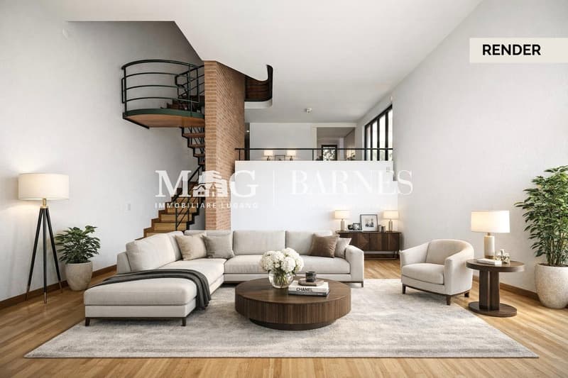 Lugano: Villa vista lago con giardino privato (12)