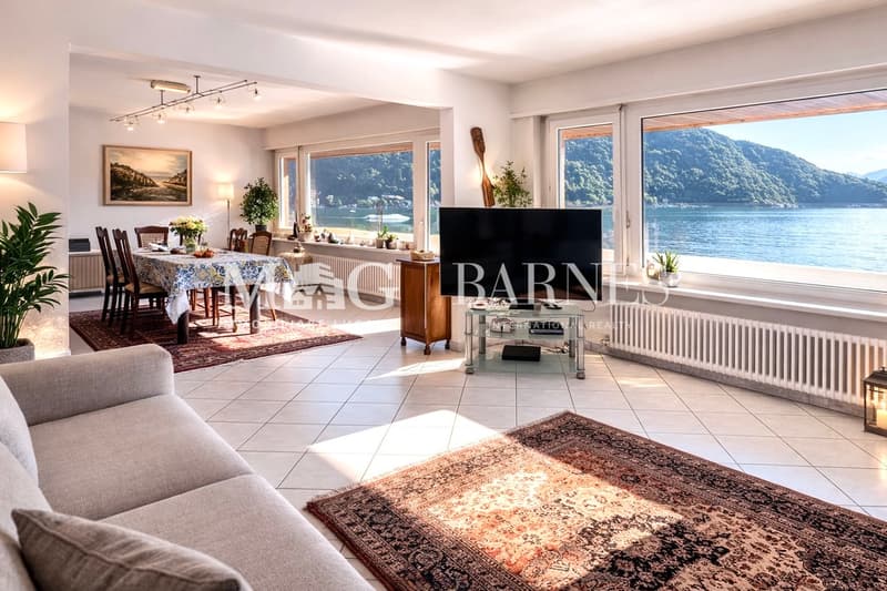 Lugano: Villa pieds-dans-l'eau vista lago con darsene | 2 residenza (3)