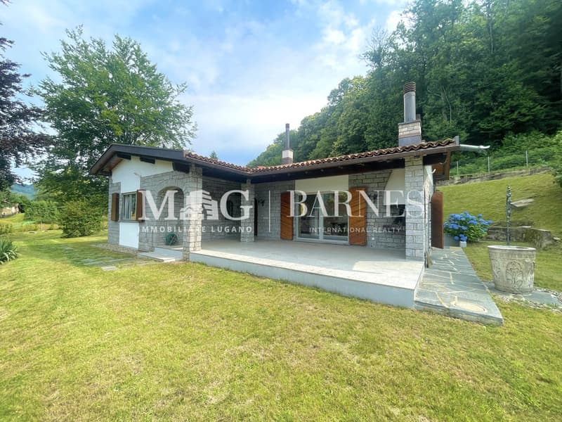 Lugano: Casa immersa nel verde con grande giardino (12)