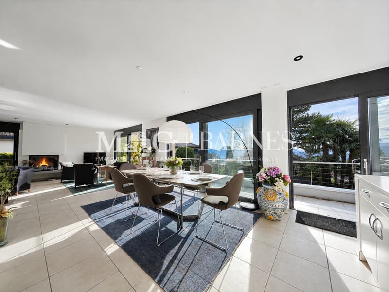 Lugano: Villa signorile con piscina e giardino (6)