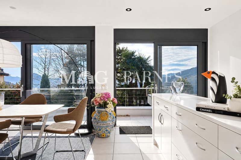 Lugano: Villa signorile con piscina e giardino (9)