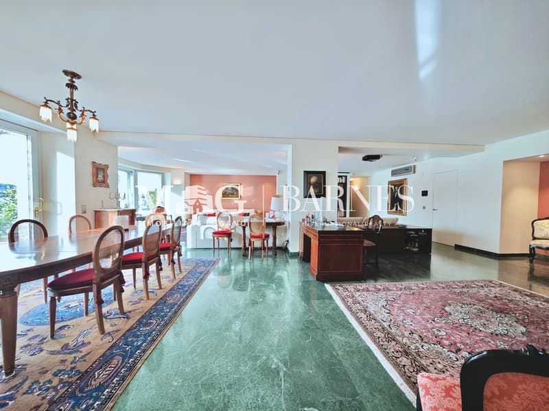 Lugano, Castagnola: Appartamento vista lago con piscina e giardino (4)