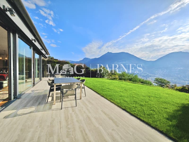 Lugano: Appartamento 4.5 locali con terrazzo e giardino vista lago (3)