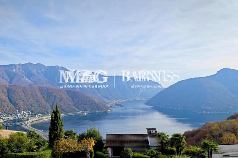 Lugano, Carona: Attico 5.5 locali vista lago con grande terrazza (2)